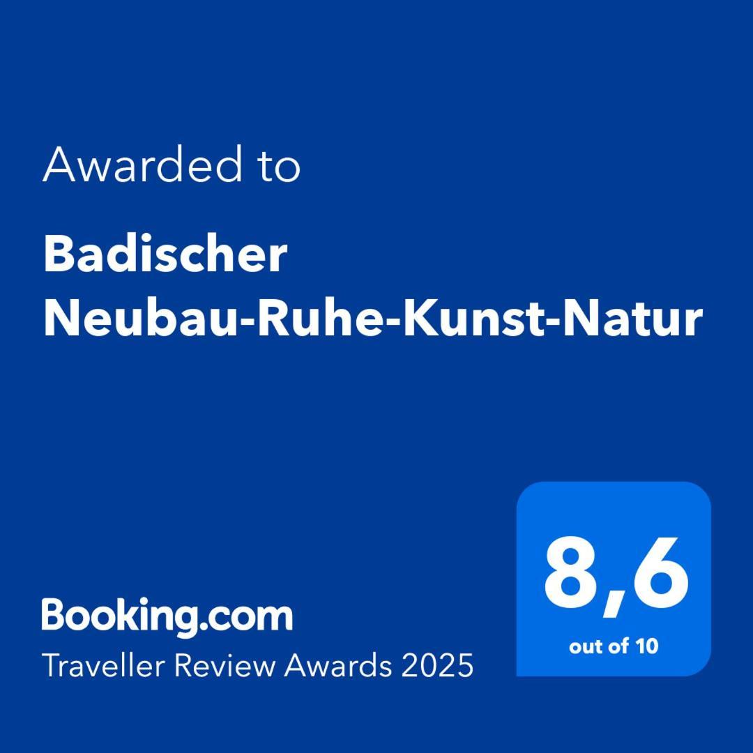 Badischer Neubau-Ruhe-Kunst-Natur Rheinau Exterior photo